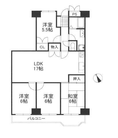 4LDK apartment in Suita, Osaka - Photo 1