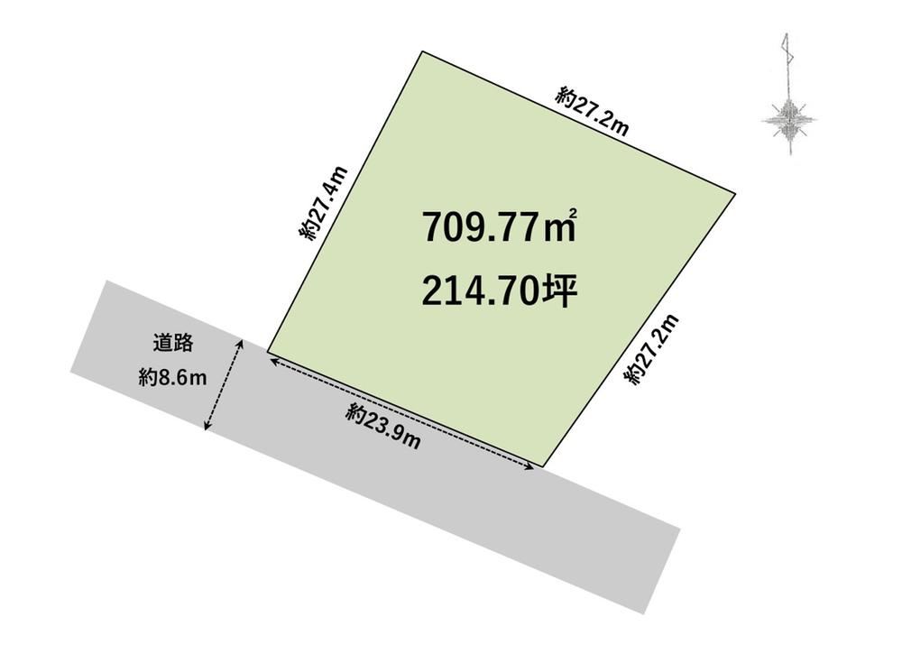 709 m² land in Komatsu, Ishikawa - Photo 1