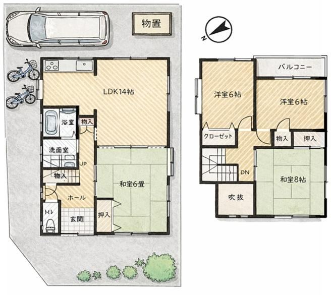 4LDK House Near Shionomiya Station - Photo 1