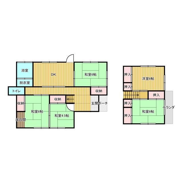 Affordable 5DK House in Sugito, Saitama - Photo 1