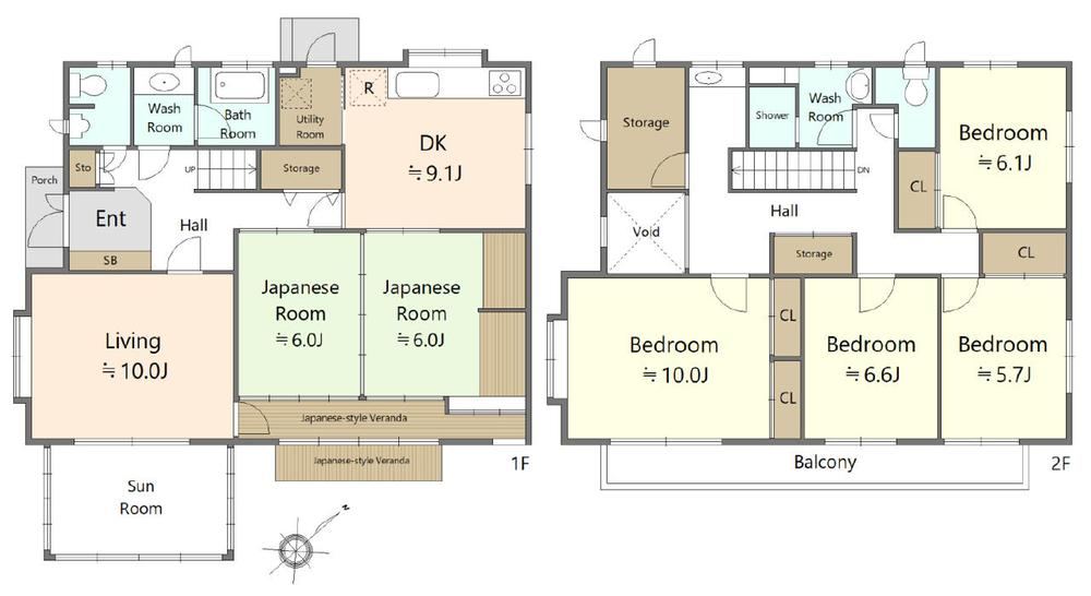 Spacious 6LDK House in Okuaike, Ashiya - Photo 1