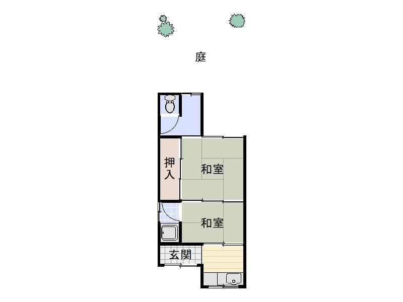 Single-Story 2K House with Garden in Sakai - Photo 1