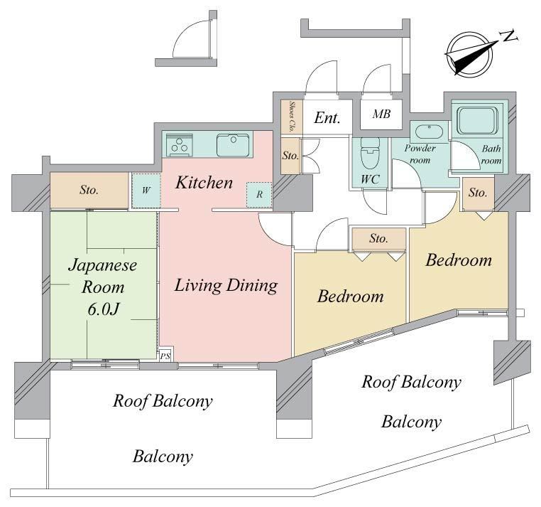 Renovated 3LDK Apartment with Open Layout - Photo 1