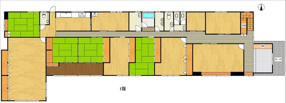 Spacious 14LDK Home with Garden in Tsushima - Photo 1