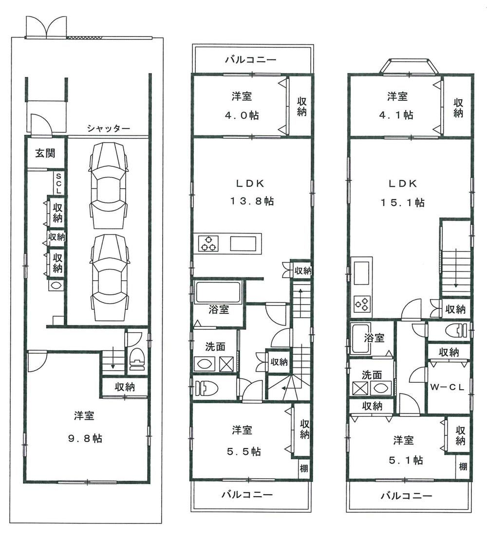 Spacious 5LLDDKK House Near Tachibana Station - Photo 1