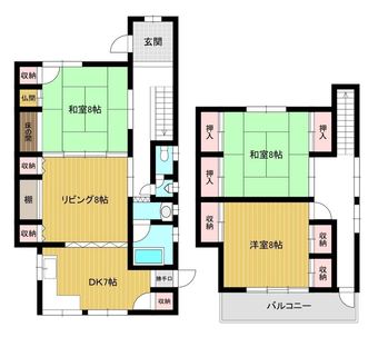 Quiet 3LDK House in Marugame