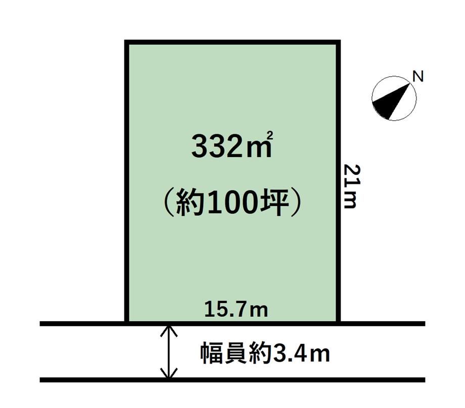 332 m² land in Toyama, Toyama - Photo 1