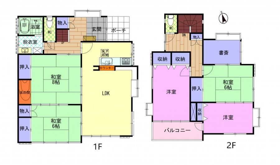 Renovated 5SLDK Home with Japanese Room - Photo 1