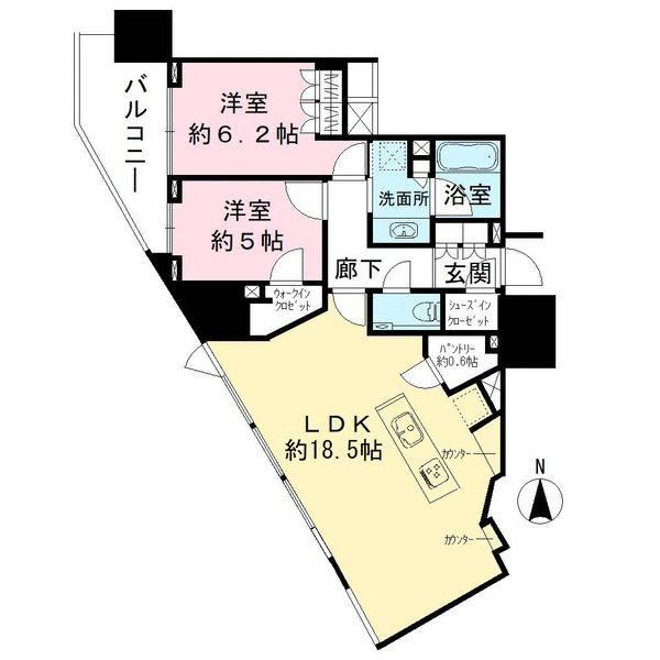 Modern 2LDK Apartment Near Hon-Kawagoe Station - Photo 1