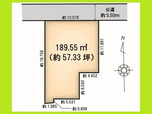 190 m² land in Nakamura Ward, Nagoya, Aichi - Photo 1