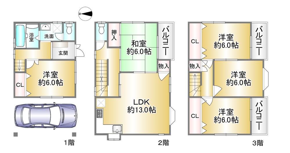 5LDK House with Southern Exposure in Mukonoso - Photo 1