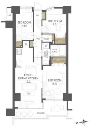 Renovated 3LDK Apartment in Tsuruse Station Square - Photo 1