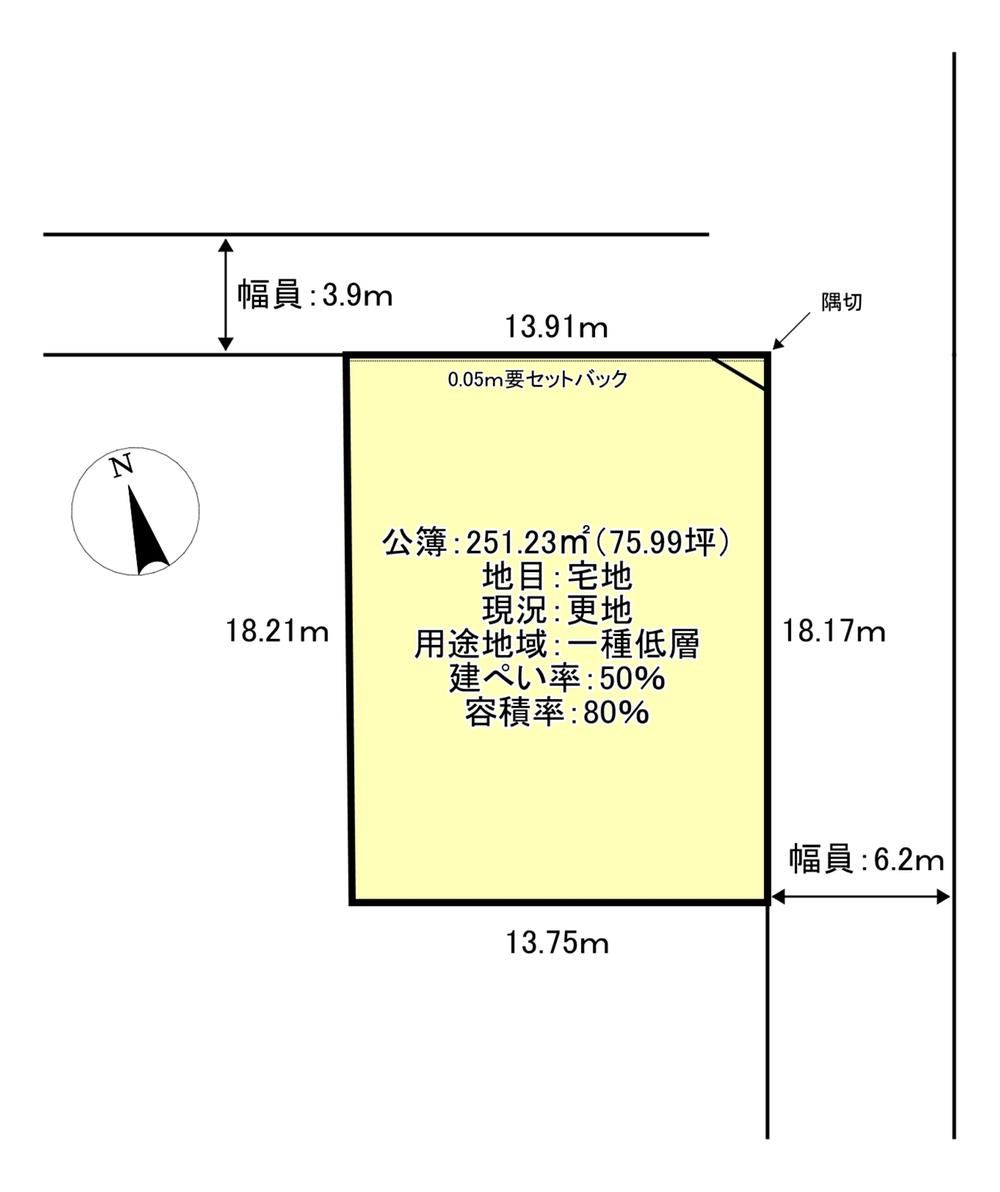 251 m² land in Toyama, Toyama - Photo 1