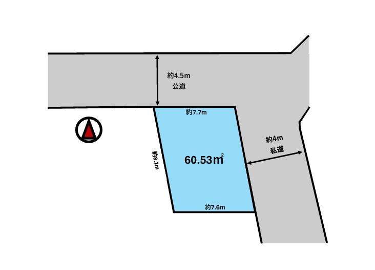 61 m² land in Kashiwa, Chiba - Photo 1