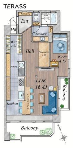 Stylish 1LDK+S Apartment Near Matsudo Station - Photo 1