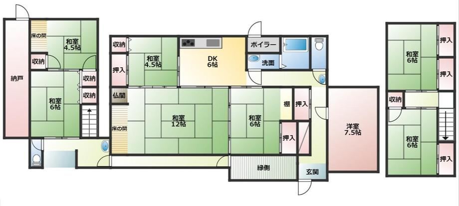 Spacious 8DK Home with Garden in Mitoyo - Photo 1