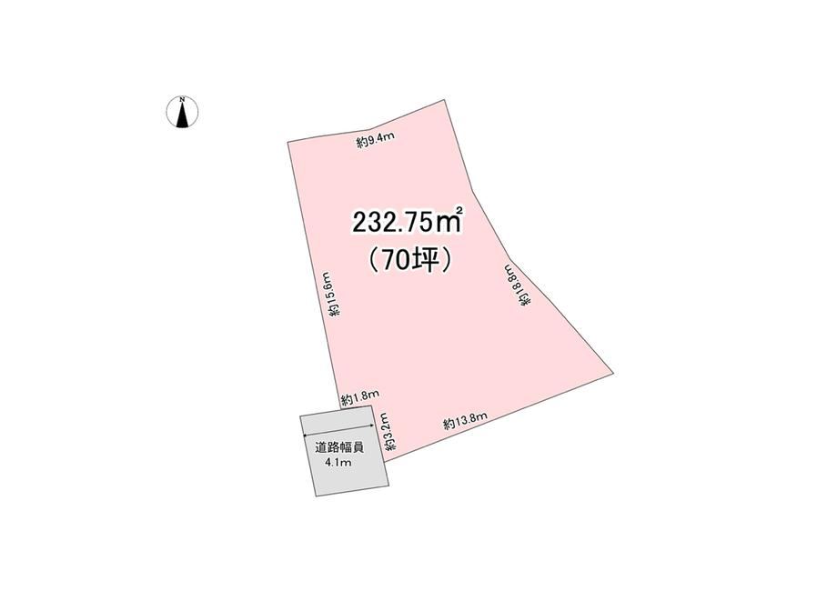 233 m² land in Nagano, Nagano - Photo 1