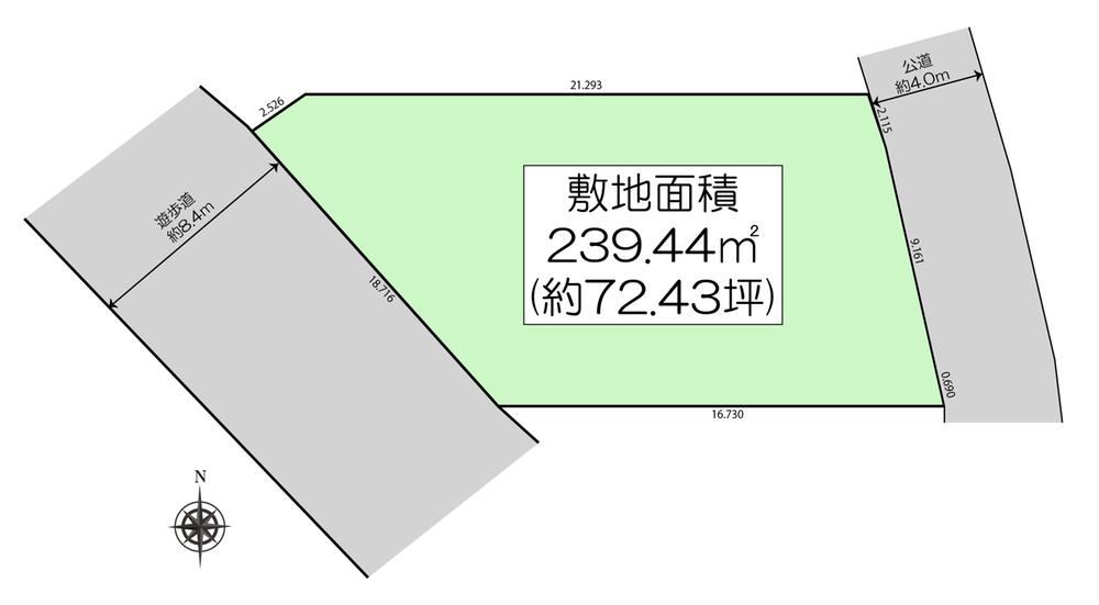 Open Land with Two Road Frontages in Chuo-Rinkan - Photo 1