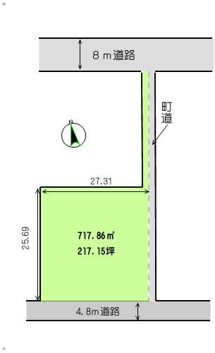 718 m² land in Itakura, Ora District, Gunma - Photo 1