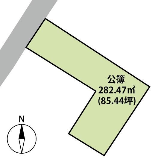 282 m² land in Nagano, Nagano - Photo 1