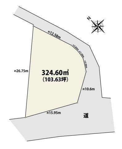 325 m² land in Higashimatsuyama, Saitama - Photo 1