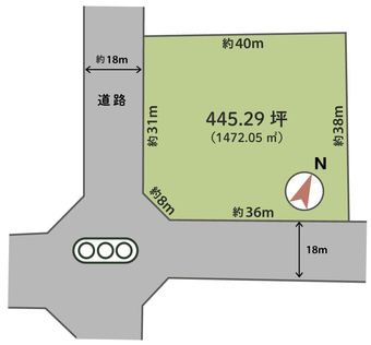 plot of land in Tsubame