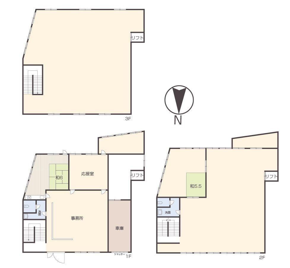 Spacious One-Room Office in Kato City - Photo 1