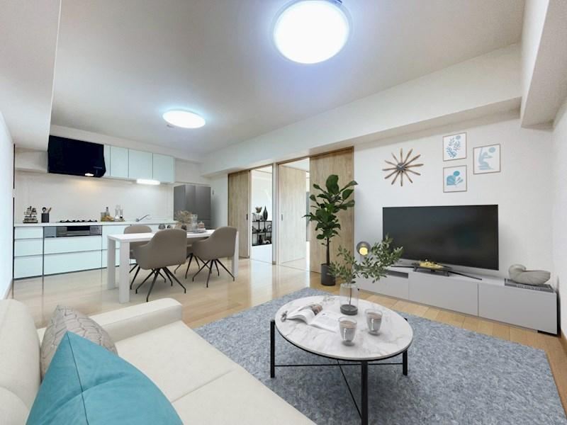 3LDK apartment in Wakamatsu Ward, Kitakyushu, Fukuoka - Photo 1