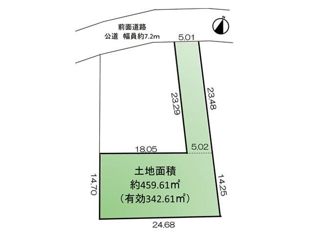 460 m² land in Kawagoe, Saitama - Photo 1