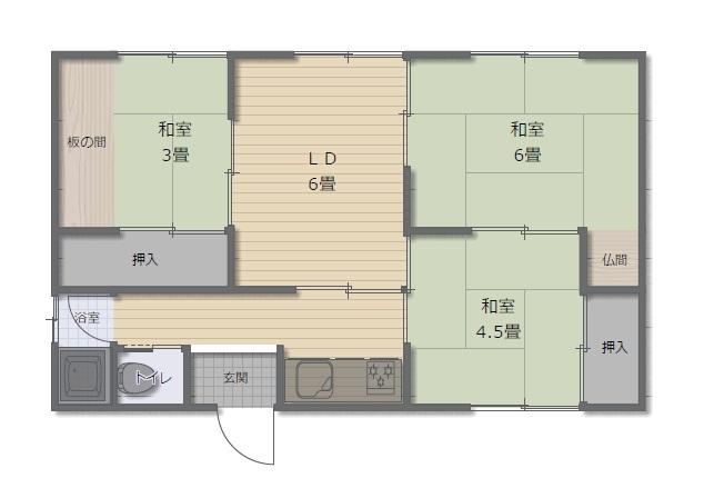 Compact 3LDK House in Jukone - Photo 1