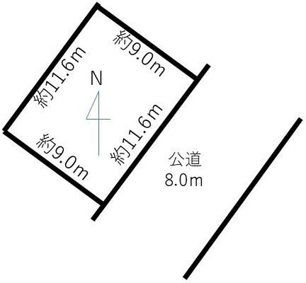 31.76 Tsubo Vacant Lot with No Building Conditions - Photo 1