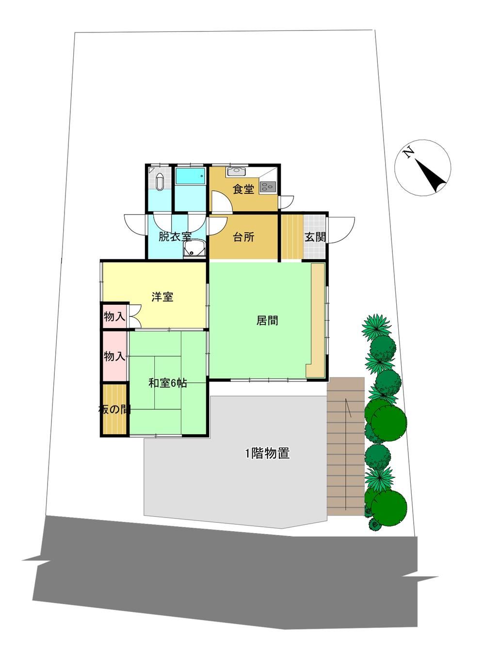 Charming 3DK House with Spacious Lot in Handa - Photo 1