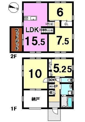 4LDK+S house in Ena