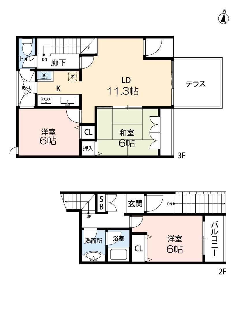 3LDK apartment in Nisshin, Aichi - Photo 1