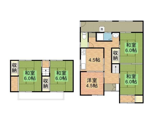 Sunny 5K House in Matsubara-cho, Tsuruga - Photo 1
