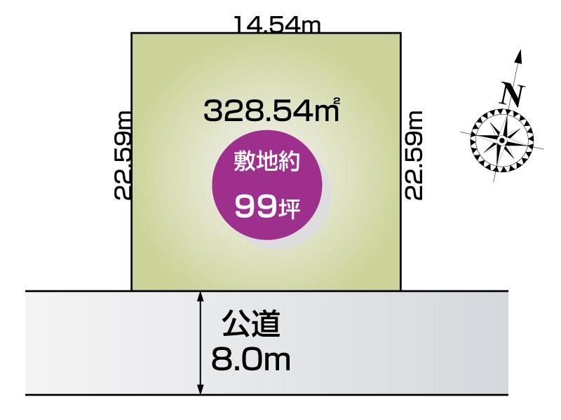 329 m² land in Fukaya, Saitama - Photo 1