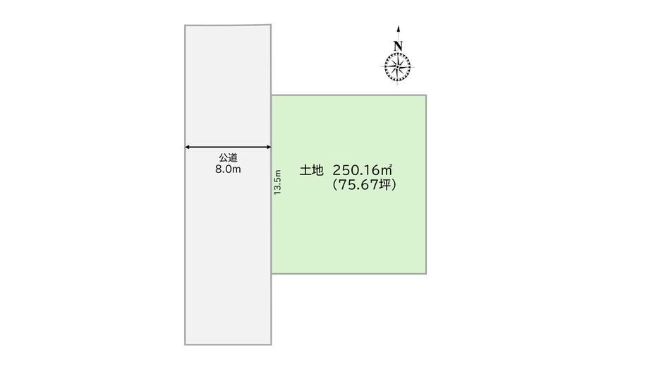 250 m² land in Fukaya, Saitama - Photo 1