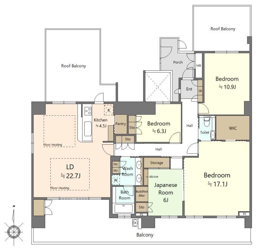 4LDK apartment in Ibaraki, Osaka - Photo 1