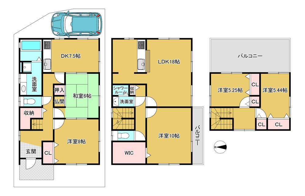 Versatile 5LDDKK House in Neyagawa - Photo 1