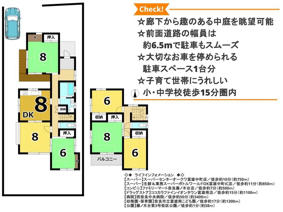 Stylish 6DK Home with Courtyard View - Photo 1