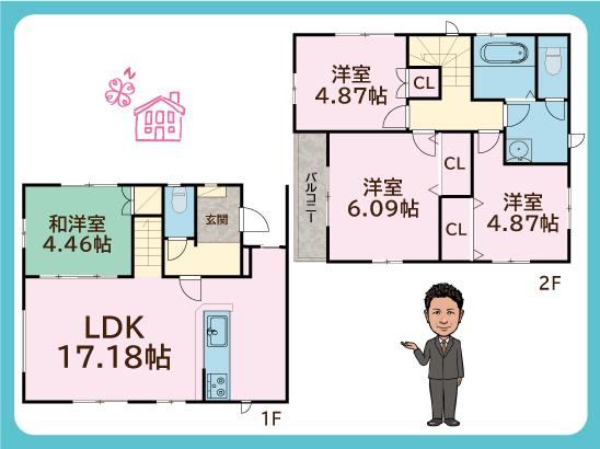 Newly Built 4LDK House in Family-Friendly Location - Photo 1