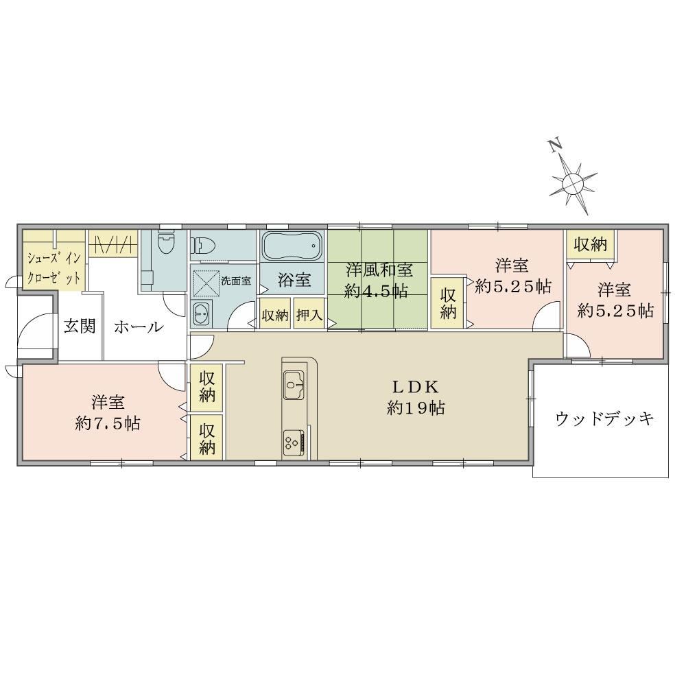 Modern 4LDK House in Kusabuka - Photo 1