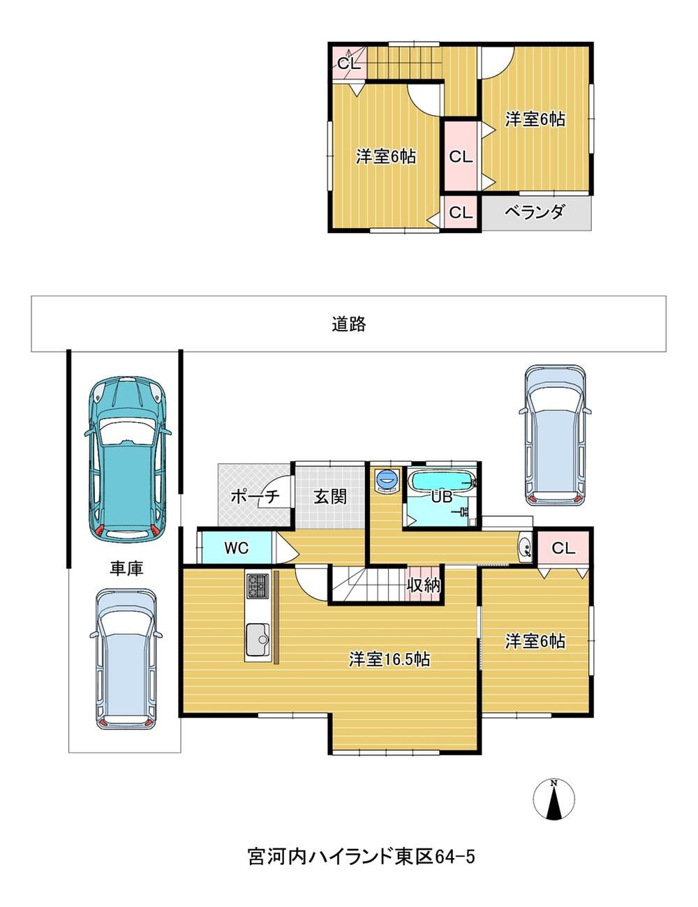 3LDK House in Miyakawauchi Highland East - Photo 1