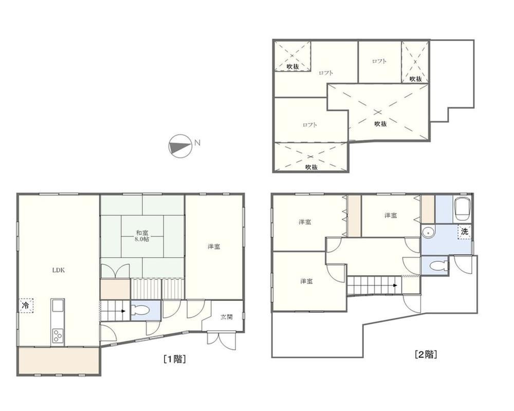 Durable 5LDK House with Solar Panels in Minatozaka - Photo 1