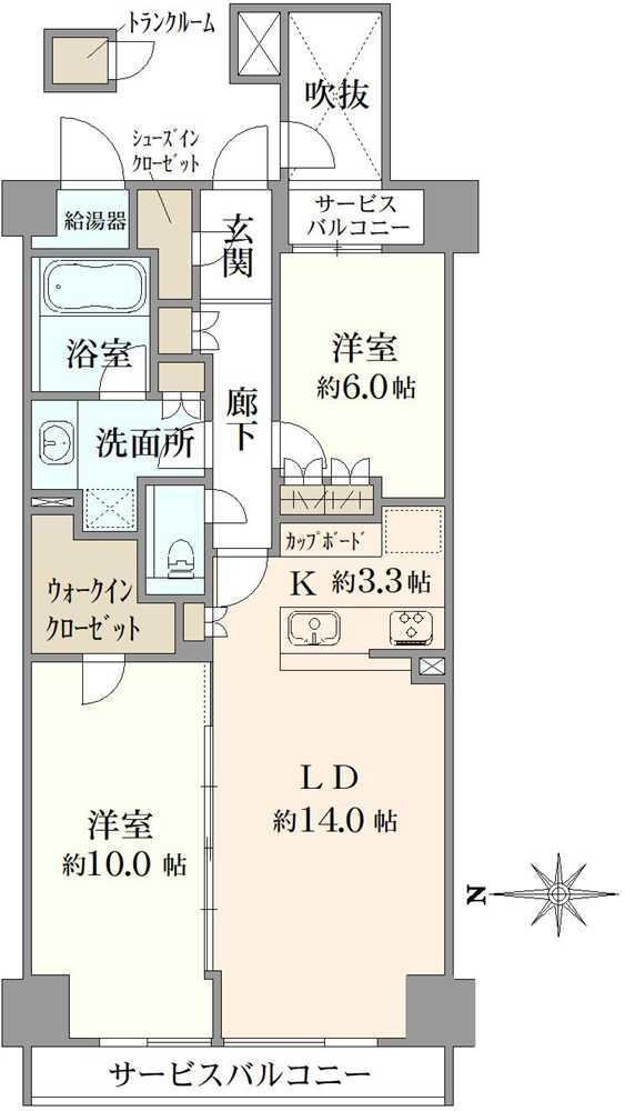 2LDK apartment in Nakagyo Ward, Kyoto - Photo 1