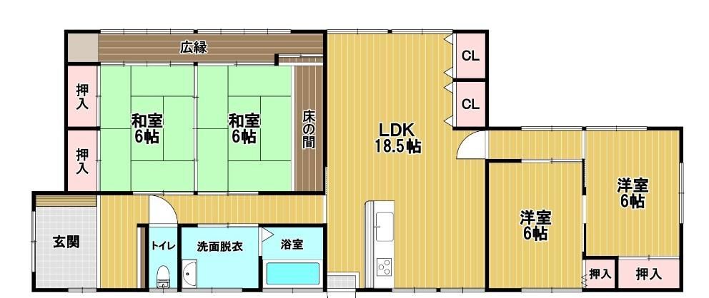 Spacious 4LDK House with Large Garden in Yahatanishi - Photo 1