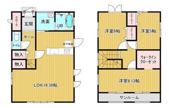 3LDK house in Tawaramoto, Shiki District