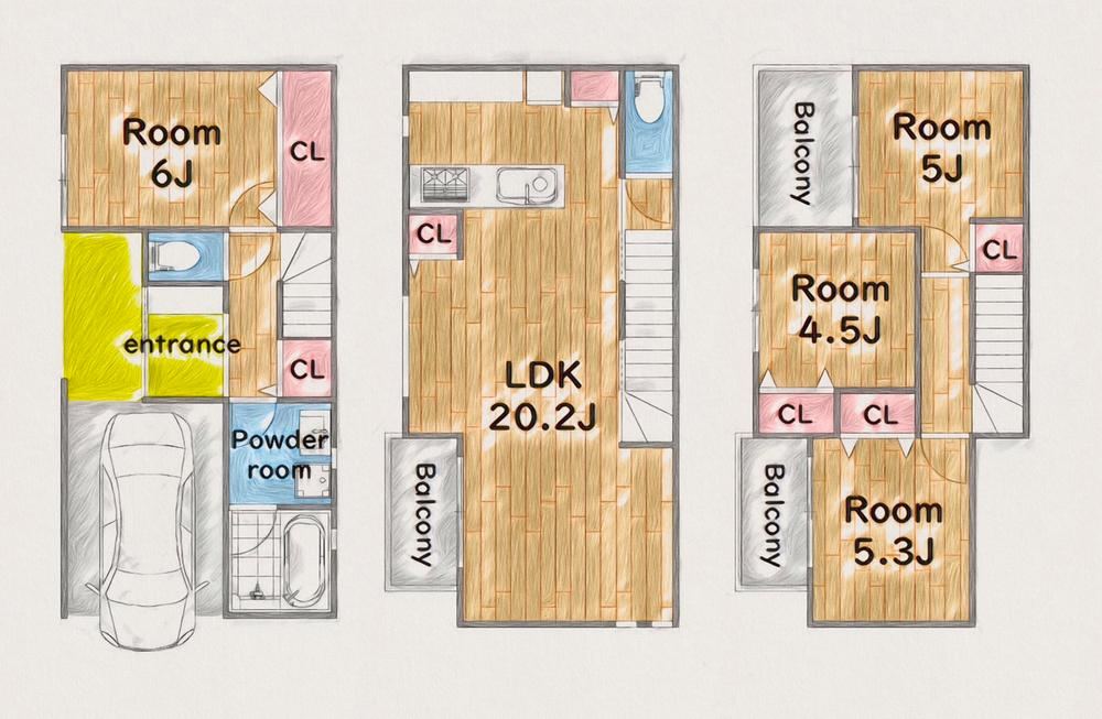 Spacious 4LDK Home in Komagawa - Photo 1
