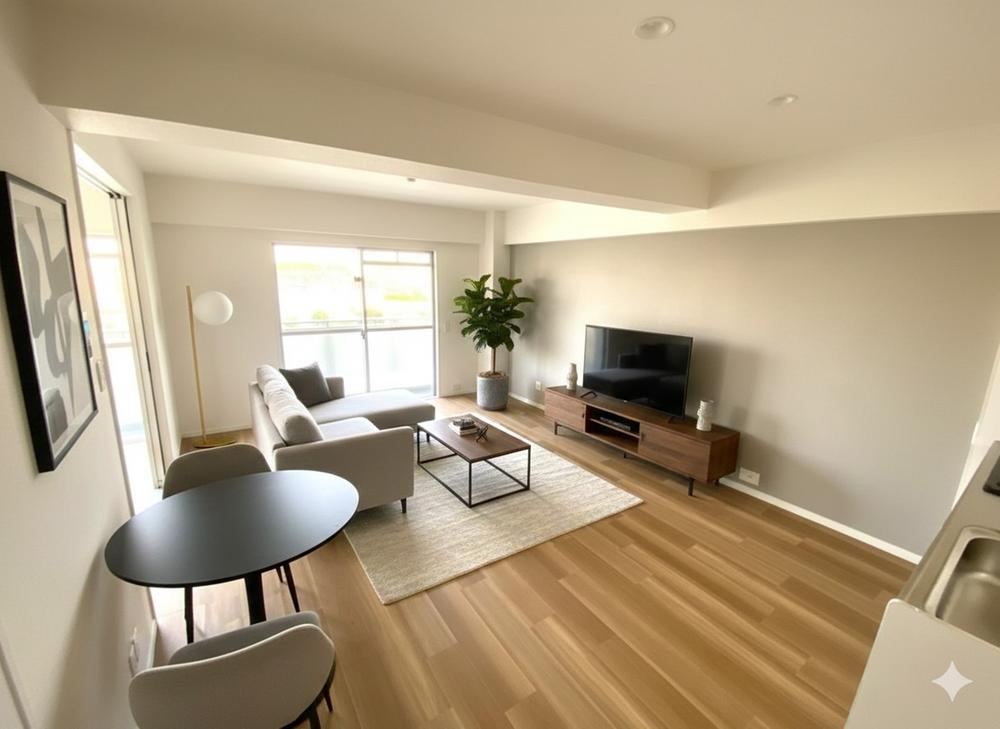 Fully Renovated 2LDK Apartment in Asaka - Photo 1