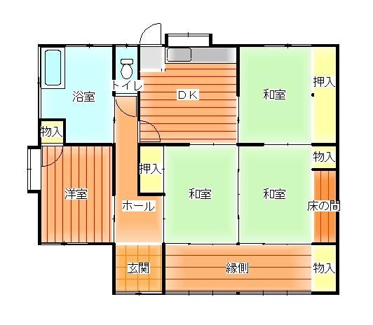 Charming 4DK Single-Story House in Kajikicho Kida - Photo 1